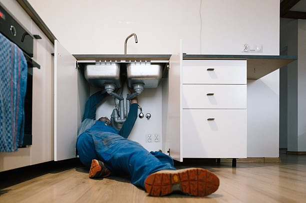 Professional Leak Detection technician working in Harleton, TX